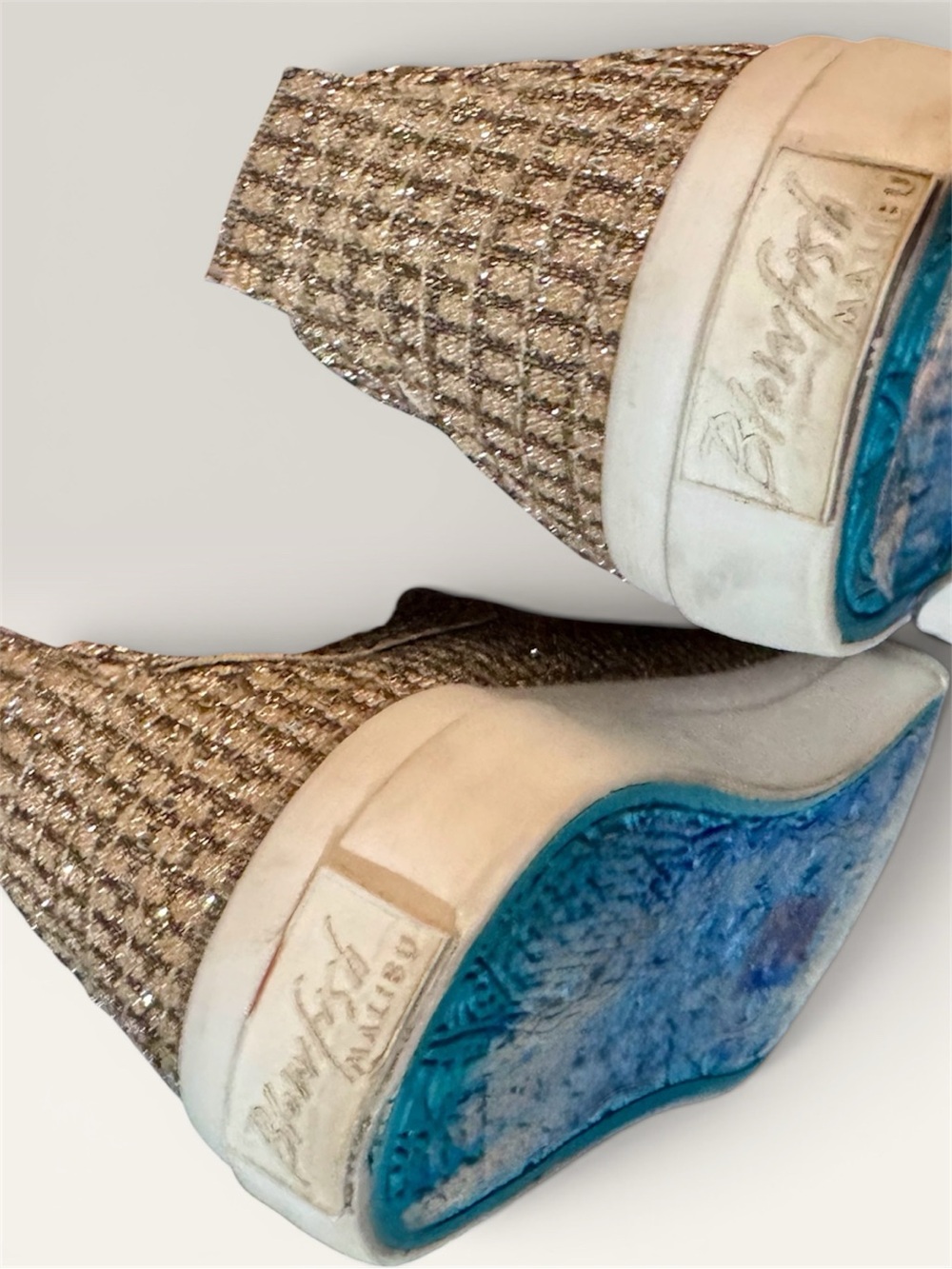 Blowfish Sparkle Gold Slip-On Sneaker - Picture 8 of 12
